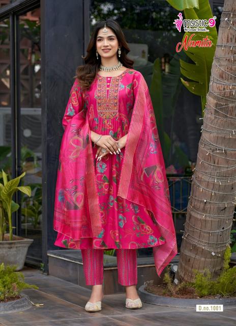 Mystic9 namita vol 1 catologue kurti wholesale